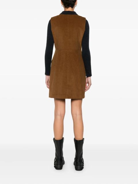 Maje round-neck sleeveless dress - Brown - zdjęcie produktu nr 2