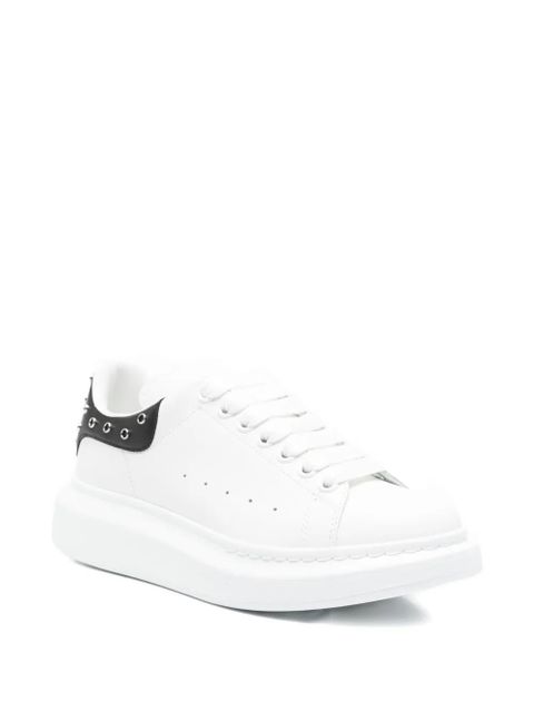 Alexander McQueen eyelet-details lace-up sneakers - White