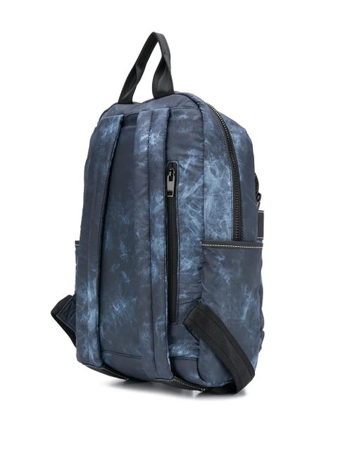 Diesel faded print backpack - Black