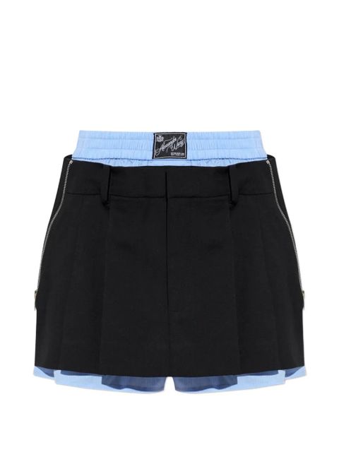 Alexander Wang layered pleated skirt - Black - zdjęcie produktu nr 1