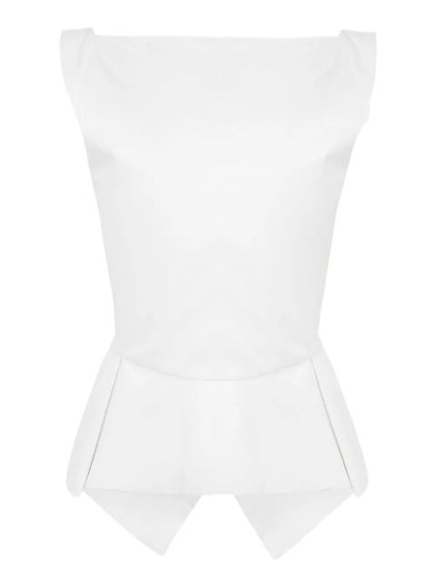 Vivienne Westwood button-down pleated top - White - zdjęcie produktu nr 2