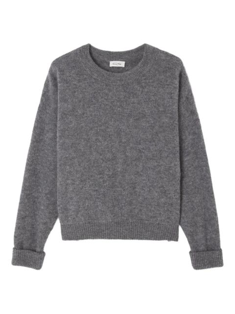 American Vintage Vitow ribbed sweater - Grey - zdjęcie produktu nr 1