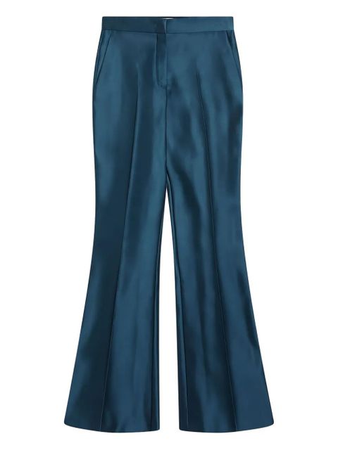 FENDI duchess-satin trousers - Blue - zdjęcie produktu nr 1