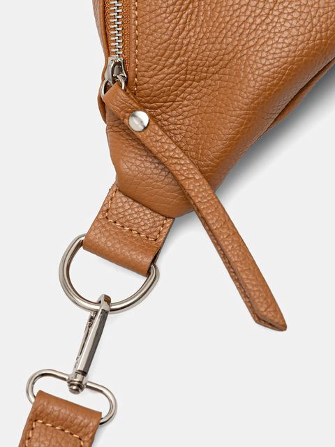 Answear.LAB torebka skórzana kolor brązowy - zdjęcie produktu nr 2