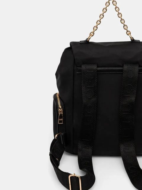 Liu Jo plecak damski kolor czarny mały gładki AA5174 T4559 - zdjęcie produktu nr 2