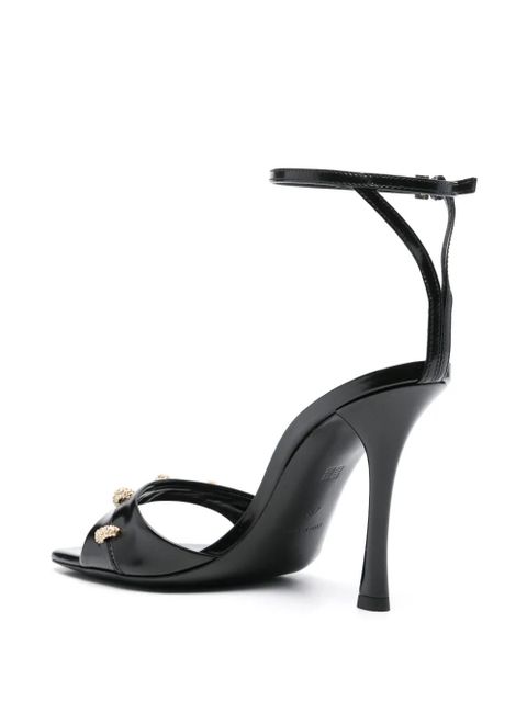 Givenchy 100mm crystal-embellished sandals - Black