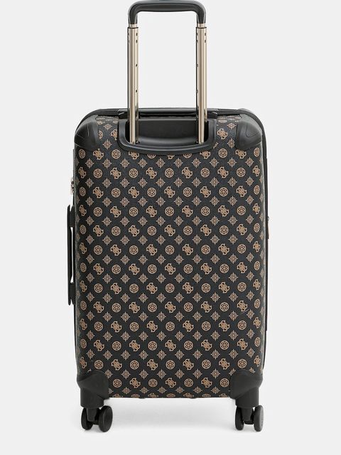 Guess walizka WILDER MEDIUM kolor brązowy TWHP74 52982 - zdjęcie produktu nr 2