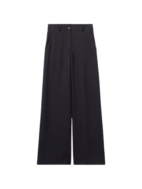 Claudie Pierlot buttoned straight-leg trousers - Blue - zdjęcie produktu nr 1