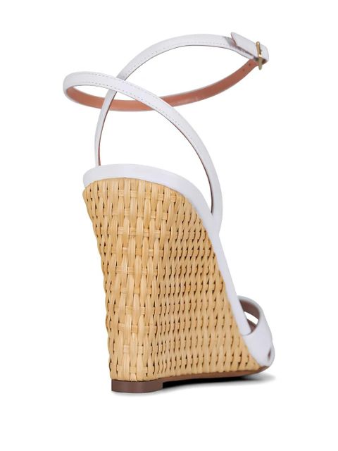 Aquazzura woven tati sandals - Grey