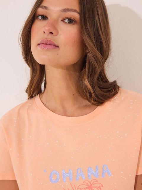 women'secret piżama damska kolor pomarańczowy 3132104 - zdjęcie produktu nr 2