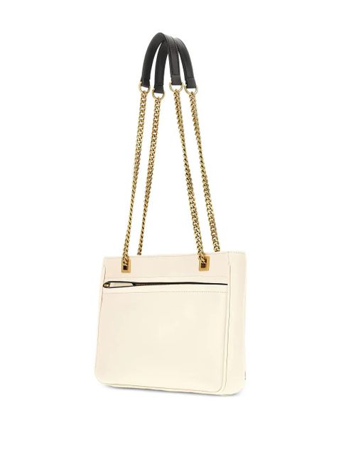 Valentino Garavani small Viva Superstar leather tote bag - Neutrals