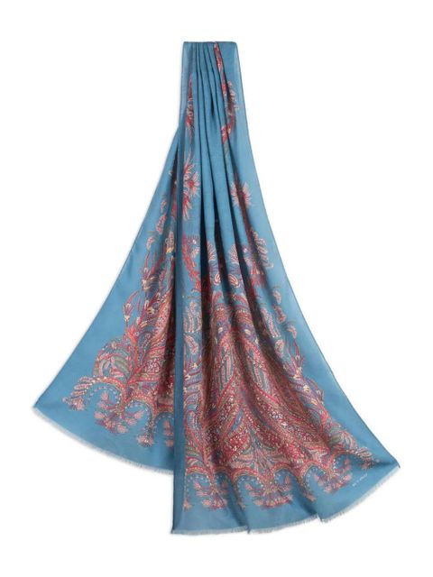 ETRO paisley-print scarf - Blue - zdjęcie produktu nr 2