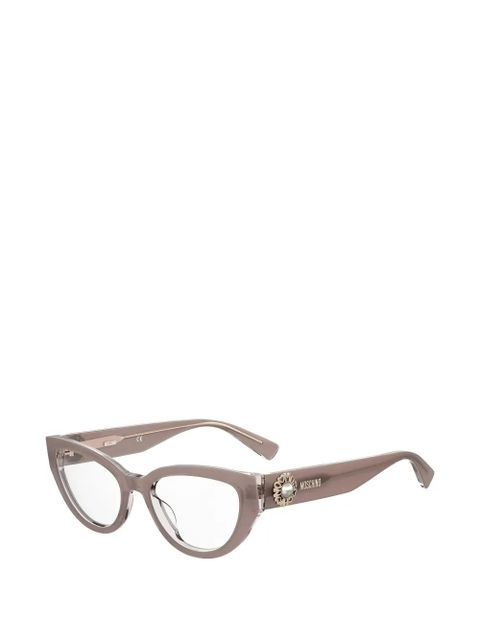 Moschino cat-eye full-rim glasses - Pink - zdjęcie produktu nr 2