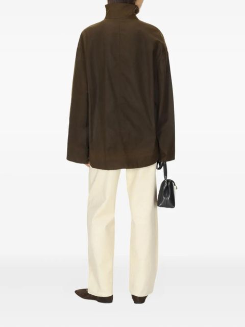 TOTEME zip-fastening jacket - Brown