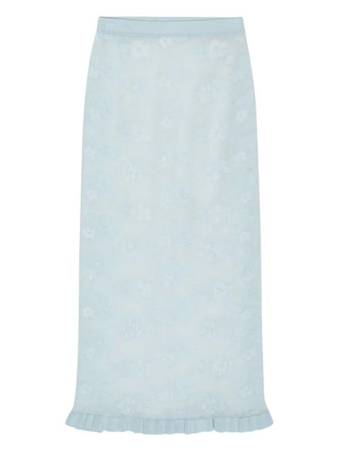Cecilie Bahnsen Pegonia skirt - Blue - zdjęcie produktu nr 1