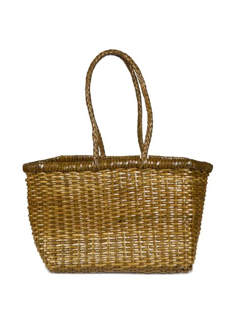 DRAGON DIFFUSION small weave tote bag - Green - zdjęcie produktu nr 1