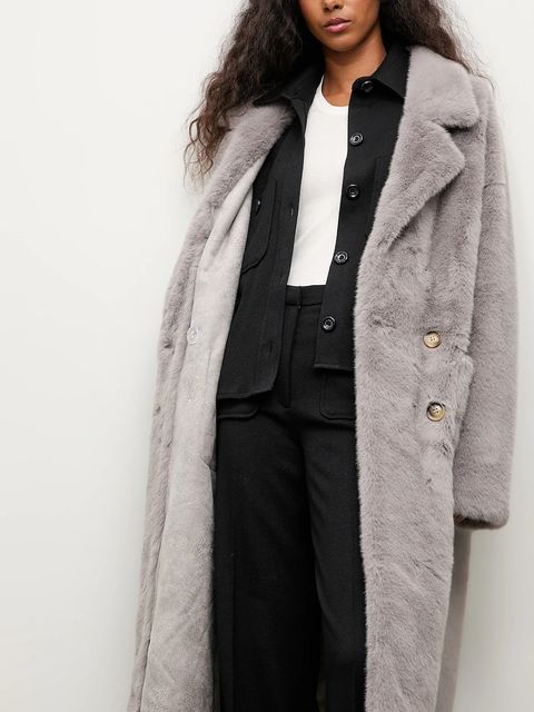 Answear.LAB płaszcz kolor szary