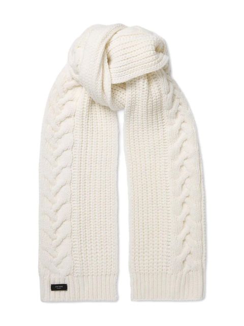 Jimmy Choo Yukiko scarf - White