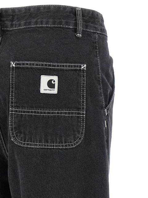 Carhartt WIP high-waisted wide-leg jeans - Black