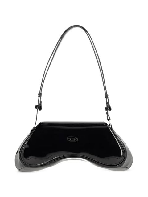Diesel Play logo-plaque shoulder bag - Black - zdjęcie produktu nr 1