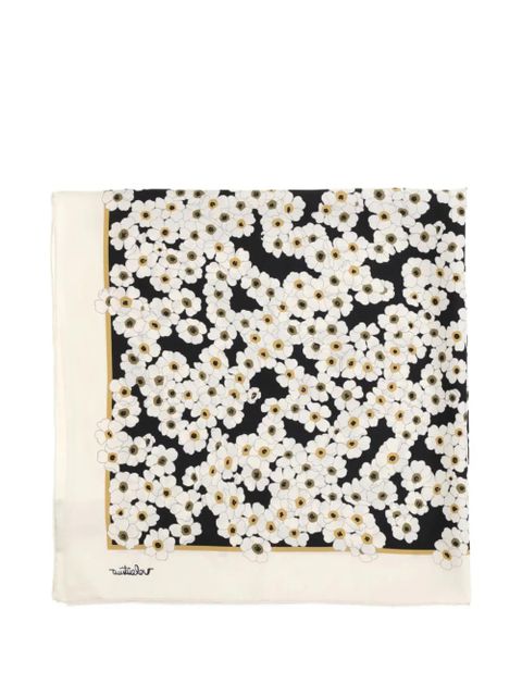 Valentino Garavani floral-print scarf - Neutrals - zdjęcie produktu nr 1