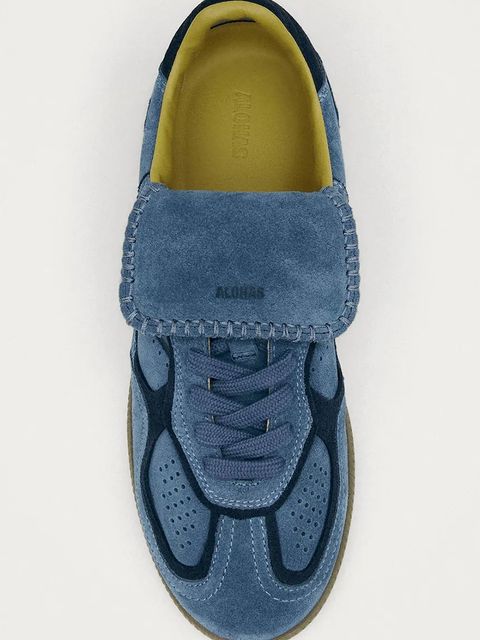 Alohas sneakersy zamszowe Tb.490 kolor niebieski S100917-02