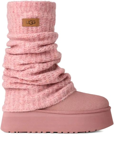 UGG Classic Mini Dipper Legwarmer boots - Pink - zdjęcie produktu nr 1