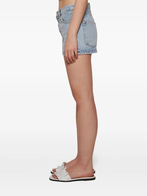 WARDROBE.NYC denim mini skirt - Blue