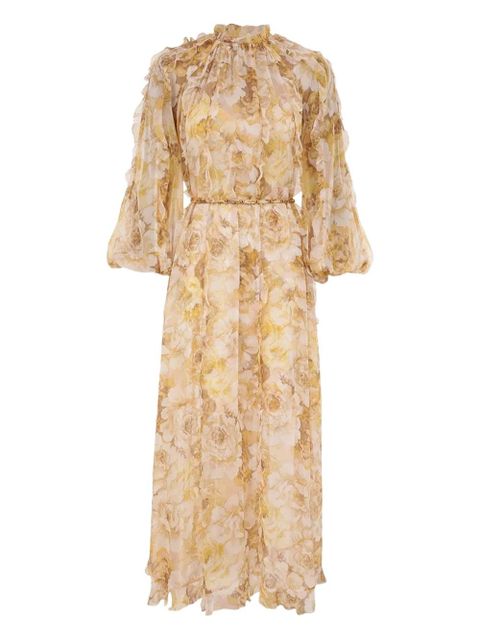 ZIMMERMANN silk maxi dress - Yellow - zdjęcie produktu nr 1