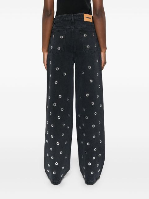 ROTATE BIRGER CHRISTENSEN high-rise jeans - Grey