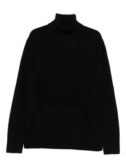 TOTEME roll-neck cashmere sweater - Black - zdjęcie produktu nr 1