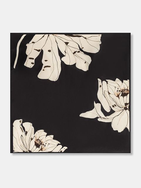 Sisley chusta damska kolor czarny wzorzysta 6TUUW51TF - zdjęcie produktu nr 1