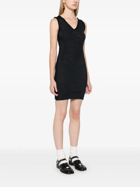 OUR LEGACY Sleek mini dress - Black