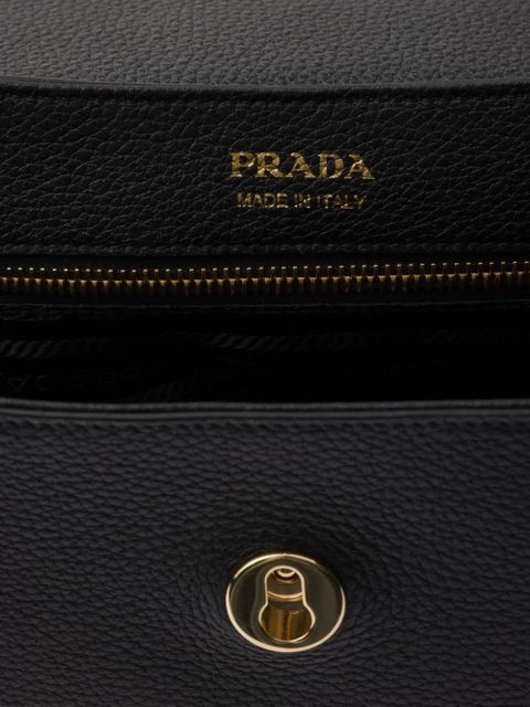 Prada small leather shoulder bag - Black
