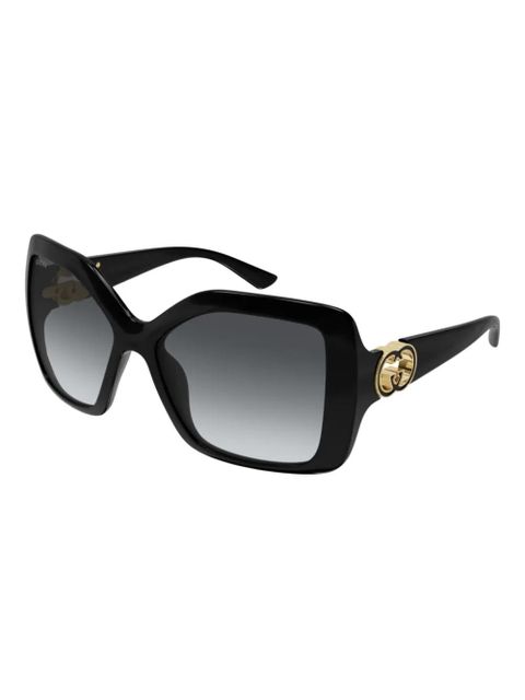 Gucci Eyewear square-frame sunglasses - Black - zdjęcie produktu nr 2