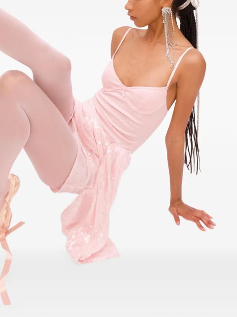 AREA Ballerina sequin-embellished dress - Pink - zdjęcie produktu nr 2
