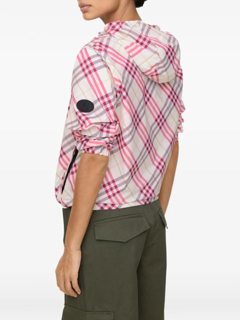 Burberry Check Salcombe hooded jacket​ - Neutrals