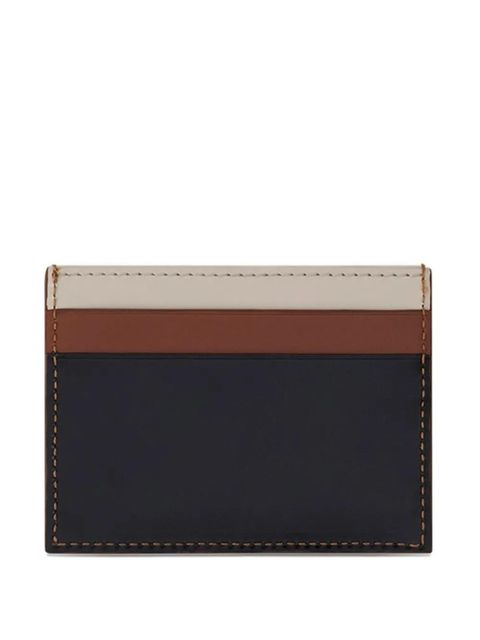 Lanvin debossed leather cardholder - Black - zdjęcie produktu nr 2