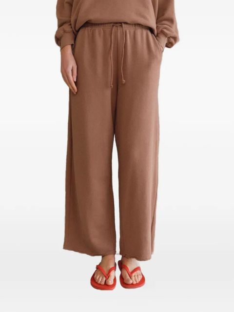 American Vintage Atubay drawstring wide-leg track pants - Brown