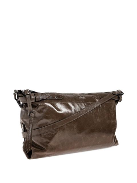 ISABEL MARANT Winna Day studded shoulder bag - Green