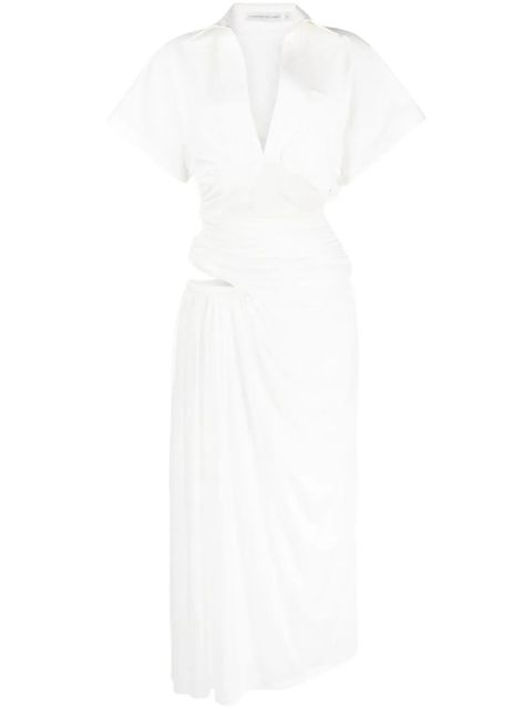 Christopher Esber Comosum Clash shirtdress - White - zdjęcie produktu nr 1