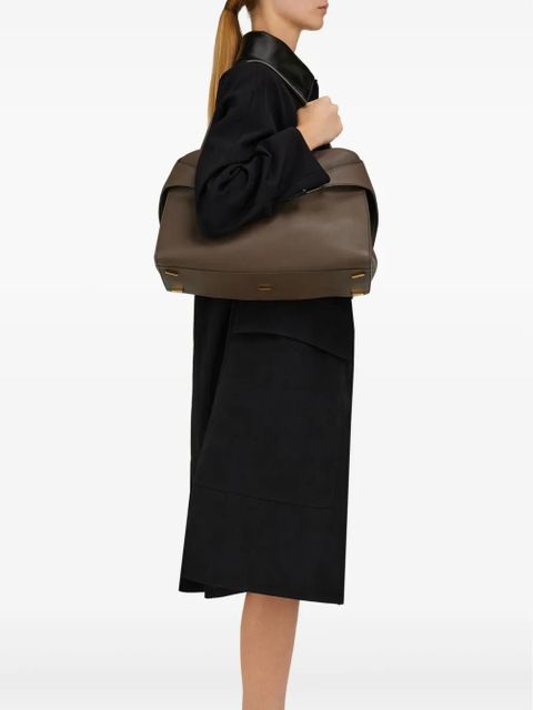 Ferragamo Hug structured tote bag - Brown