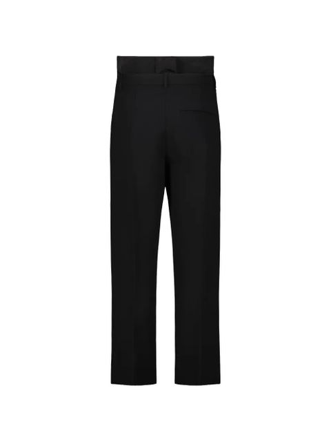KHAITE Rae stepped-hem trousers - Black - zdjęcie produktu nr 2