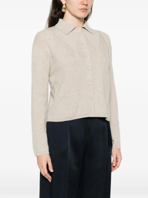 Max Mara long-sleeve buttoned cardigan - Neutrals