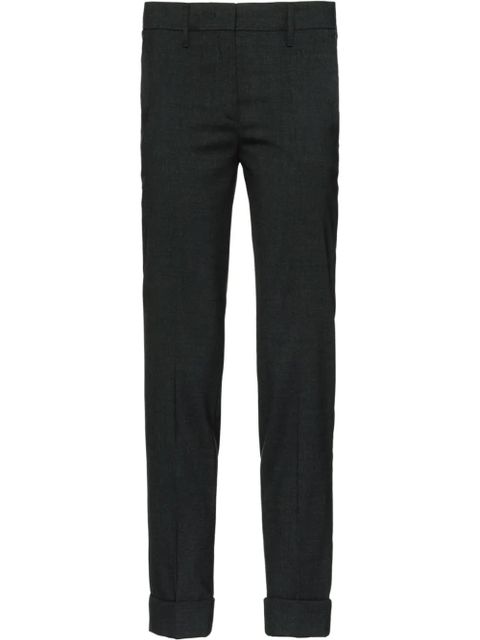 Prada Stretch natté trousers - Grey - zdjęcie produktu nr 1