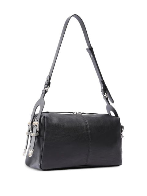 PINKO leather shoulder bag - Black - zdjęcie produktu nr 2