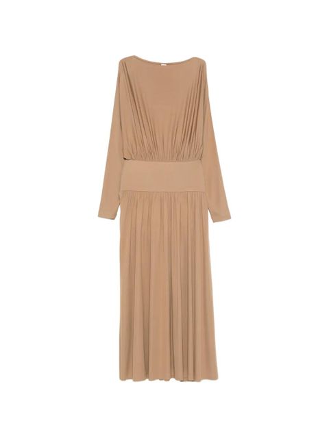 TOTEME boat-neck dress - Neutrals - zdjęcie produktu nr 1