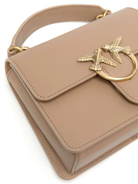 PINKO Love One mini tote bag - Brown - zdjęcie produktu nr 2