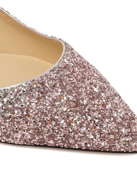 Jimmy Choo crystal heel pumps - Grey