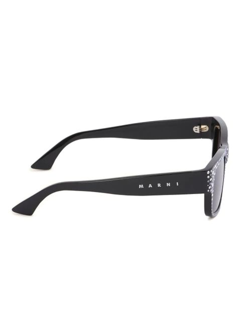 Marni Eyewear Gukija sunglasses - Black - zdjęcie produktu nr 2
